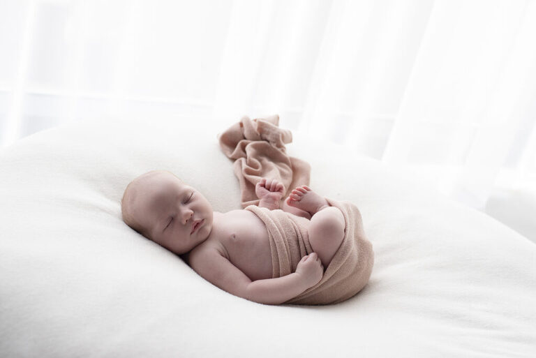 gestylde newbornshoot