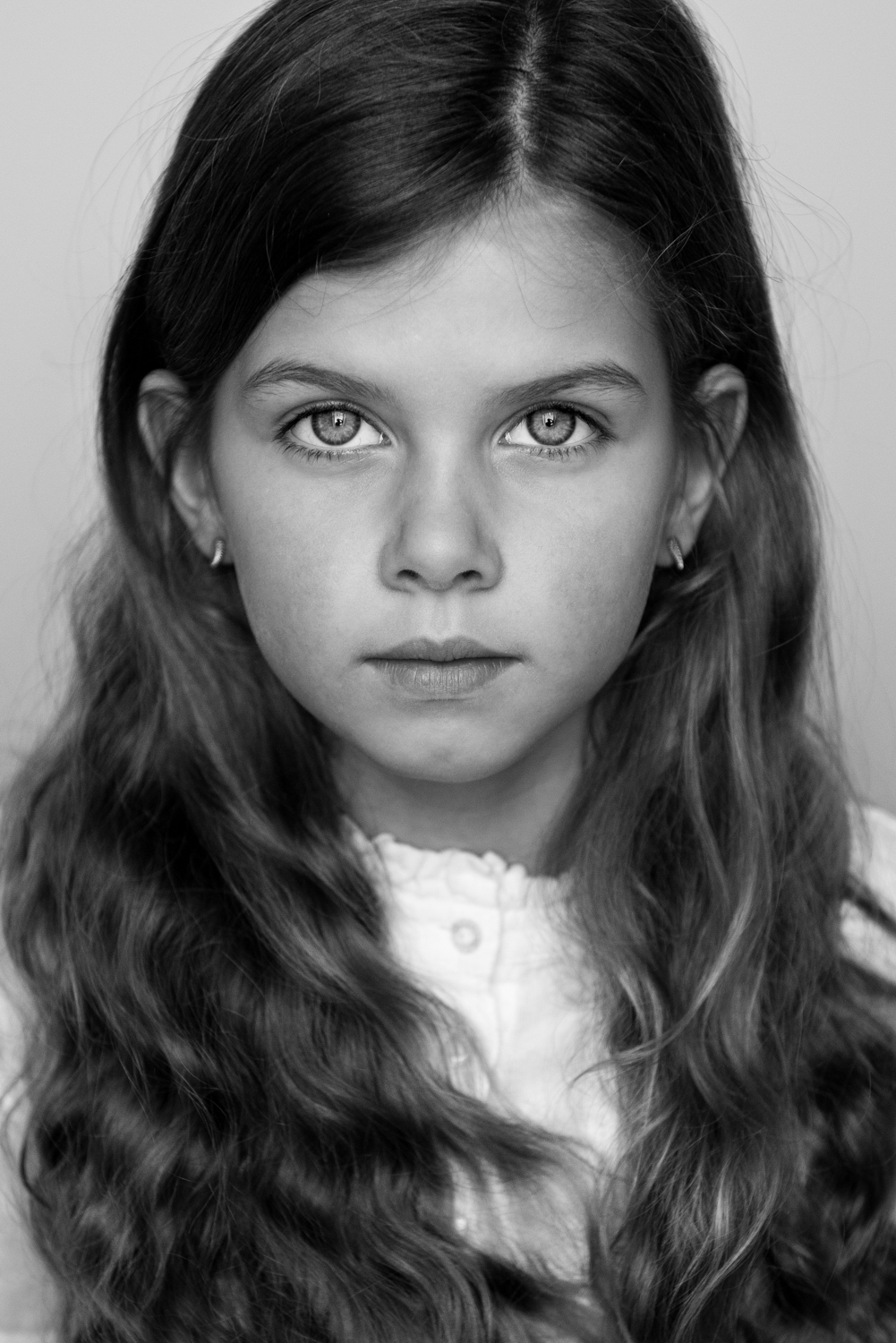 kinderportret voor witte achtergrond, Amersfoort Vathorst